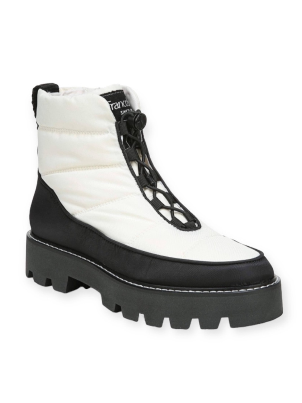 Franco Sarto Bucana White Boots